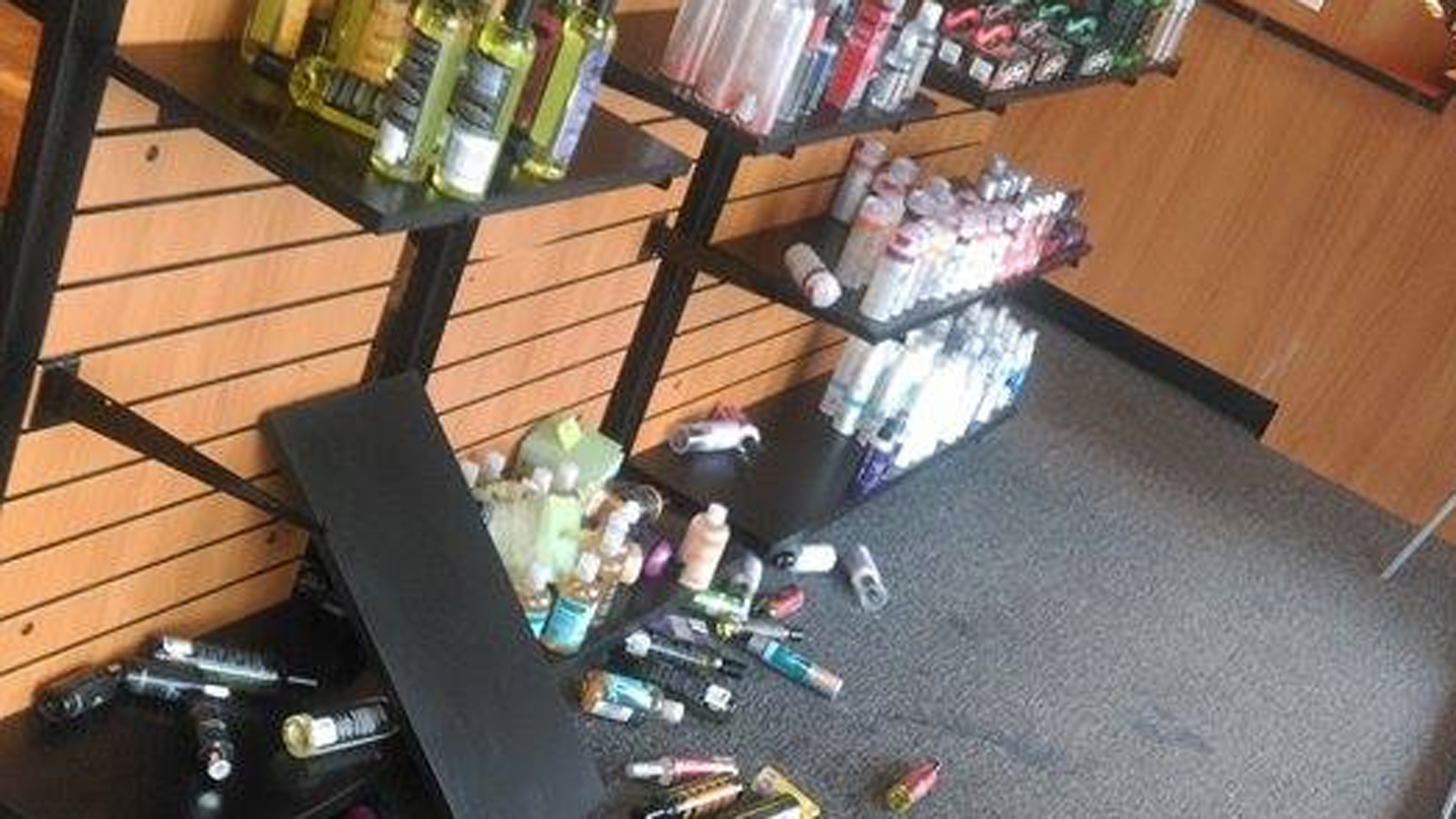 Suspect damages Spokane Adam & Eve store